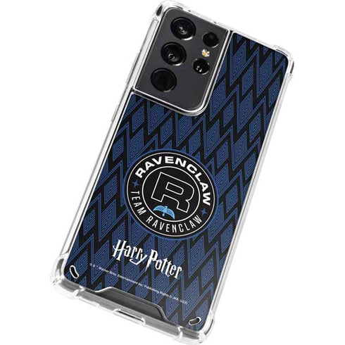 Wizarding Worlds Harry Potter Team Ravenclaw Galaxy S21 Ultra 5G Clear Case
